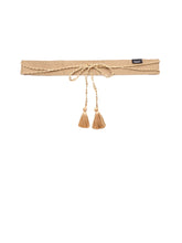 Abstract Sequined Cotton Belt